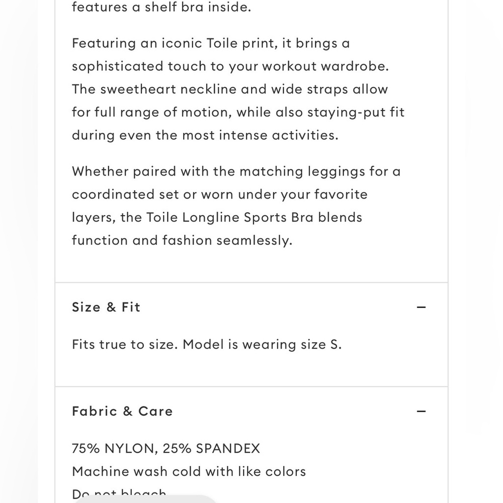 Carbon38 Toile Longline Sports Bra-Navy - Picture 6 of 9